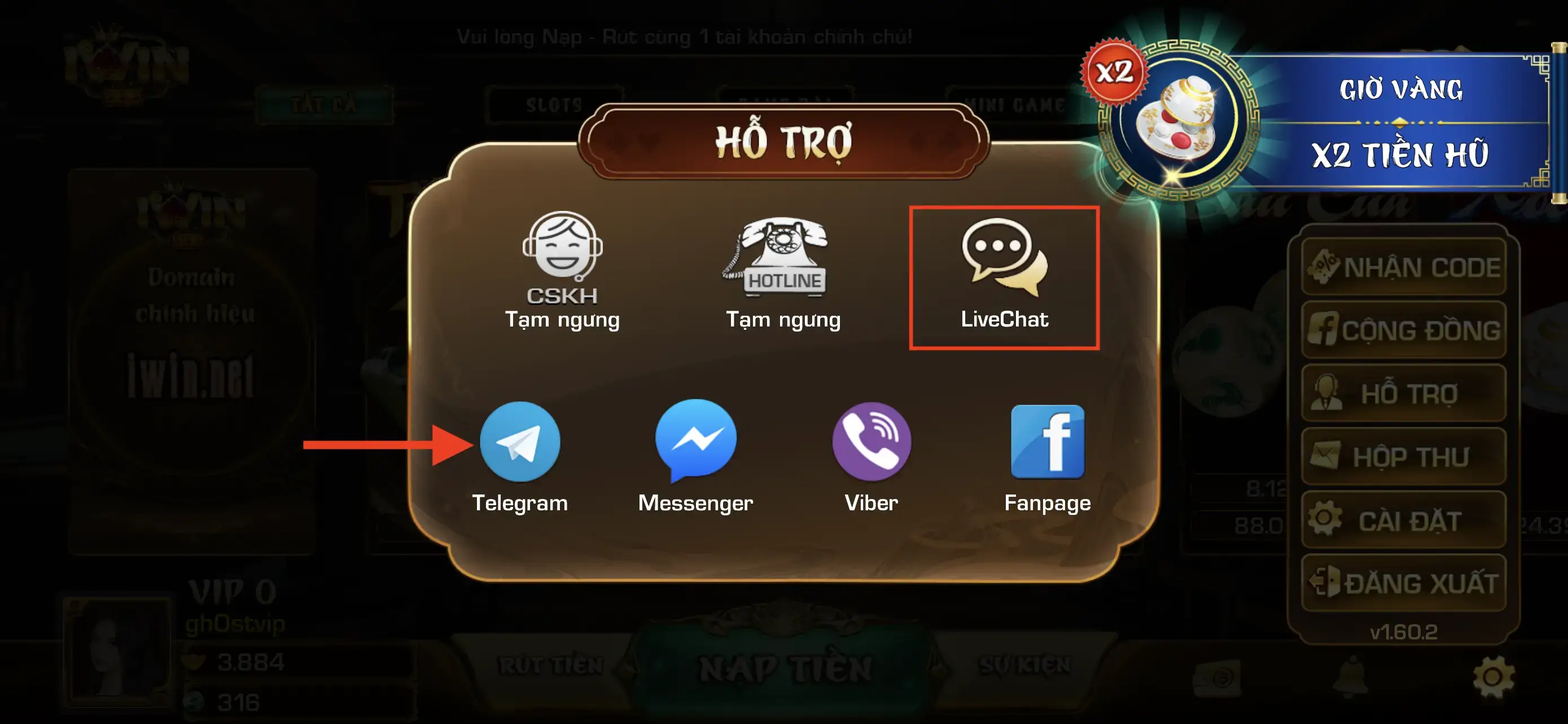 Cách thức liên hệ Iwin Cách thức liên hệ cskh Iwin