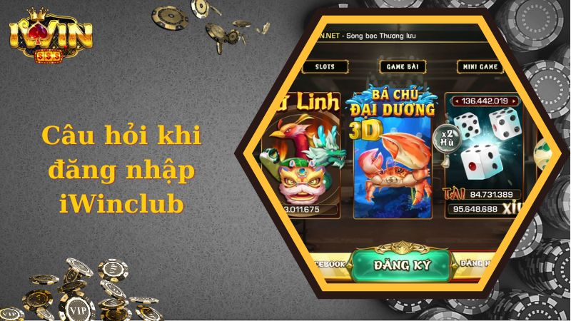 Các thắc mắc liên quan đến đăng nhập iWinclub