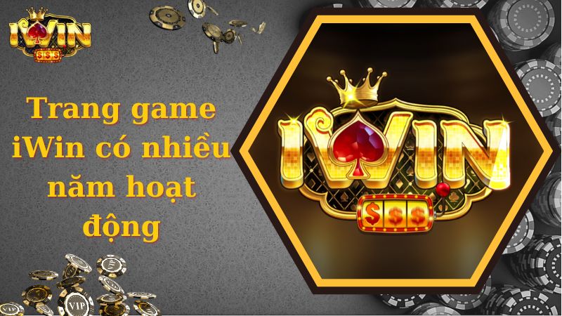 Trang game iWINclub có nhiều năm hoạt động